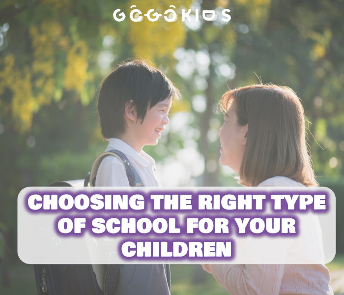 Choosing The Right Type Of School For Your Children