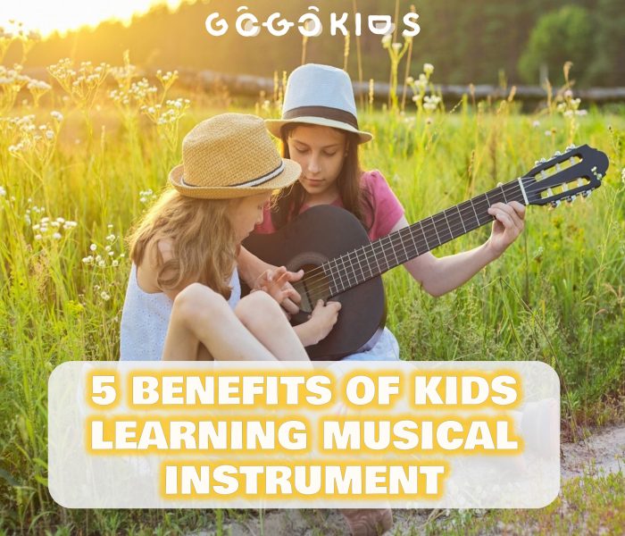 5 Benefits Of  Kids Learning Musical Instrument