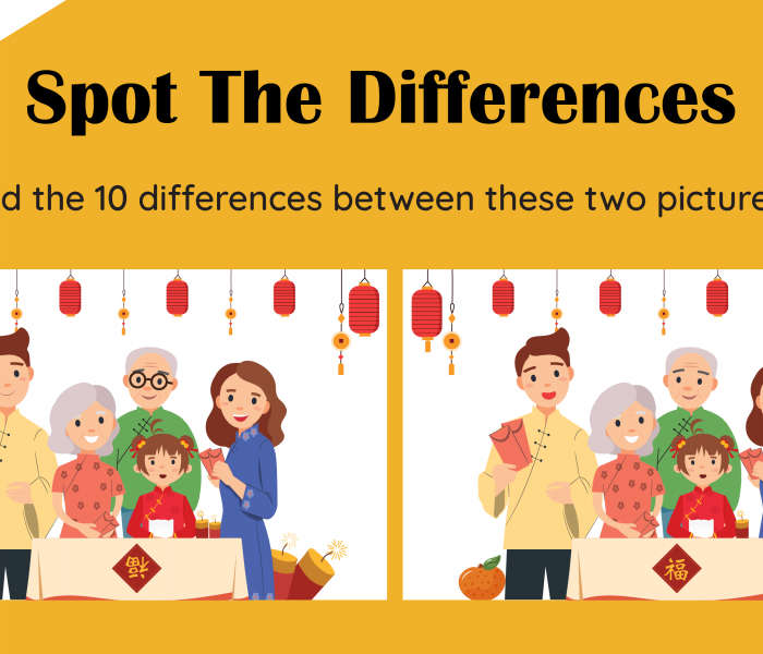 Mini Games: CNY Spot The Differences
