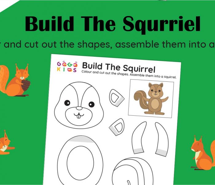 Art and Craft: Build The Squirrel