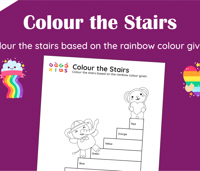 Art and Craft: Colour the Stairs